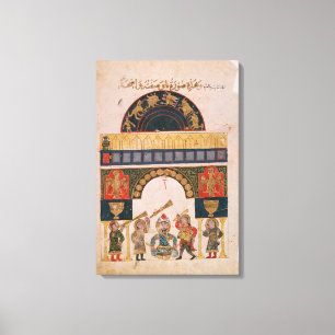 Toile Un graphique astrologique indien