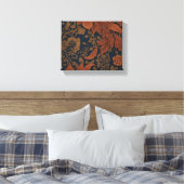 Toile un gros plan fleuri (Insitu(Chambre))