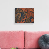 Toile un gros plan fleuri (Insitu(Salon))