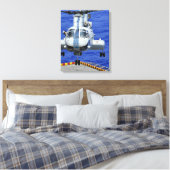 Toile Un hélicoptère CH-46E Sea Knight (Insitu(Chambre))