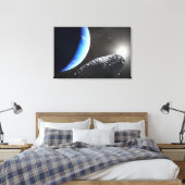 Toile Un Hippocamp de la minuscule lune de Neptune. (Insitu(Chambre))