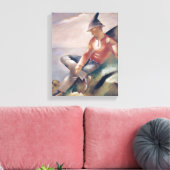 Toile Un homme (Insitu(Salon))