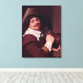 Toile Un homme avec un jug (Insitu (Plancher de Bois))