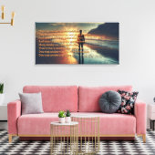 Toile Un homme éveillé (Insitu(Salon))