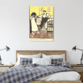 Toile Un homme reproche à sa maîtresse enceinte (Insitu(Chambre))