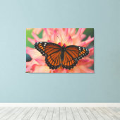 Toile Un imitateur du monarque papillon (Insitu (Plancher de Bois))