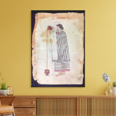 Toile Un Indien mexicain prépare du chocolat, du Codex (Insitu(Salon))
