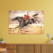 Toile Un Interprète De Cirque À Cheval De Voûte (Insitu(Salon))