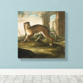 Toile Un Jaguar (Insitu (Plancher de Bois))