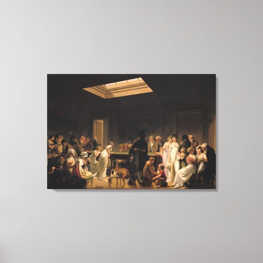 Toile Un jeu de billard, 1807 (Recto)