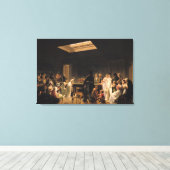 Toile Un jeu de billard, 1807 (Insitu (Plancher de Bois))