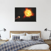 Toile Un jeune nain rouge (Insitu(Chambre))