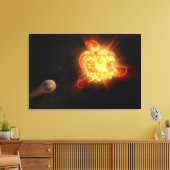 Toile Un jeune nain rouge (Insitu(Salon))