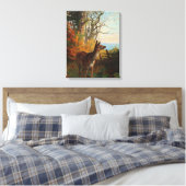 Toile Un Joli Cerf En Forêt (Insitu(Chambre))