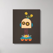 Toile Un joli robot design pour enfants (Recto)