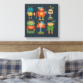 Toile Un joli robot design pour enfants (Insitu(Chambre))