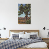 Toile Un joshua palmier en fleurs dans le désert califor (Insitu(Chambre))