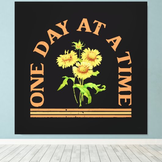 Toile Un Jour À La Fois (Insitu (Plancher de Bois))