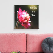 Toile Un Jour À La Fois Citer Fleur Au Soleil (Insitu(Salon))