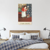 Toile Un joyeux NoëlFille tenant un chandelier (Insitu(Chambre))