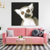 Toile Un lémur. (Insitu(Salon))