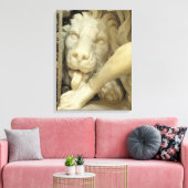 Toile Un Lion léchant le pied de Daniel (Insitu(Salon))