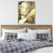 Toile Un Lion léchant le pied de Daniel (Insitu(Chambre))