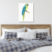 Toile Un Macaw Turquoise (Insitu(Chambre))