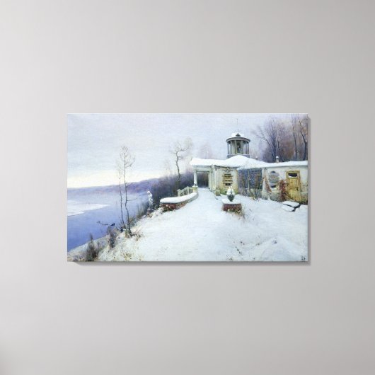 Toile Un manoir déserté (Recto)