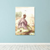 Toile Un Marabout sénégalais (Insitu (Plancher de Bois))