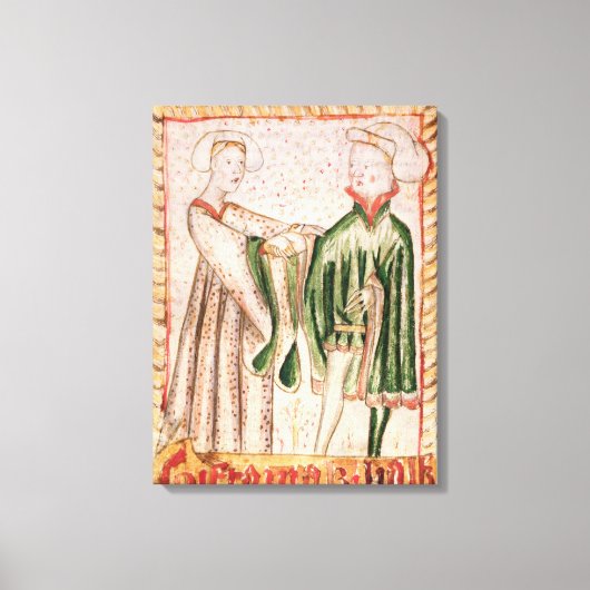 Toile Un mariage (Recto)