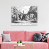 Toile Un Mariage de flotte, 1747 (Insitu(Salon))