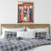 Toile Un mariage, des Décrets de Gratien (Insitu(Chambre))