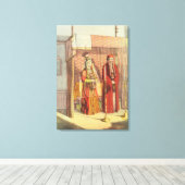 Toile Un mariage juif, gravé par Charles Parsons, 18 ans (Insitu (Plancher de Bois))