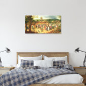 Toile Un Mariage paysan (Insitu(Chambre))