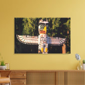Toile Un mât totem à Vancouver, Canada. (Insitu(Salon))
