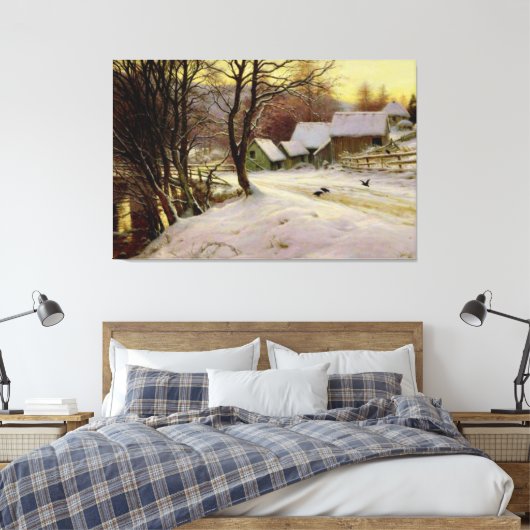 Toile Un matin d'hiver (Insitu(Chambre))