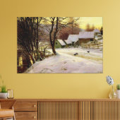 Toile Un matin d'hiver (Insitu(Salon))