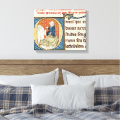 Toile Un médecin diagnostique un patient (Insitu(Chambre))