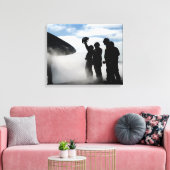 Toile Un membre d'équipage de conduite (Insitu(Salon))