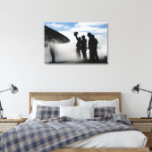 Toile Un membre d'équipage de conduite (Insitu(Chambre))