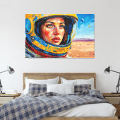 TOILE UN MONDE À PART 17 (Insitu(Chambre))