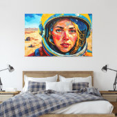 TOILE UN MONDE À PART 18 (Insitu(Chambre))
