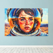 TOILE UN MONDE À PART 21 (Insitu (Plancher de Bois))