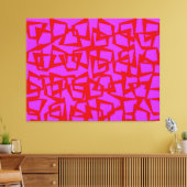 Toile Un mur de modernisme d'un quart de siècle (Insitu(Salon))