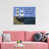 Toile Un navire dans le port (Insitu(Salon))