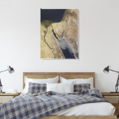 Toile Un nuage de poussière bronzée d'Arabie Saoudite (Insitu(Chambre))