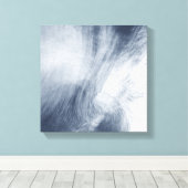 Toile Un nuage géant tournoie au-dessus de la mer (Insitu (Plancher de Bois))