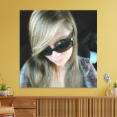 Toile Un oeil (Insitu(Salon))