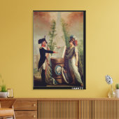 Toile Un officier de la Garde nationale prêtant serment (Insitu(Salon))